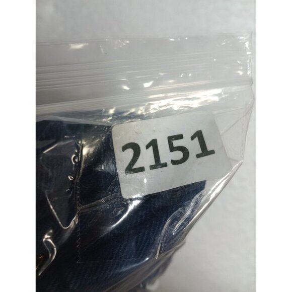 H.I.S Men's Authentic Jeans Size 34x30 Straight Leg Dark Blue Denim (32x30) - Picture 8 of 8